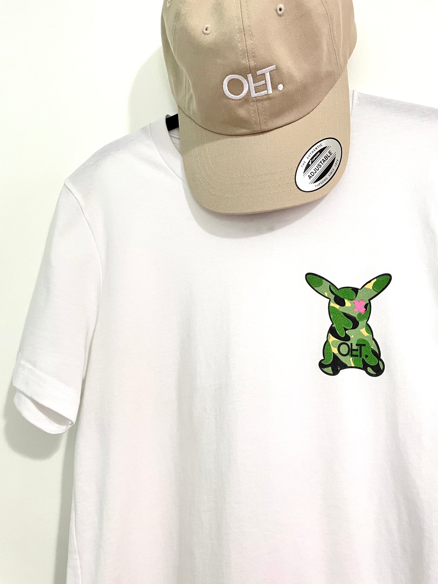 Offbeatrip Camo Bunny Short-Sleeve Unisex T-Shirt