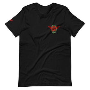 Offbeatrip Camo Skull Short-Sleeve Unisex T-Shirt