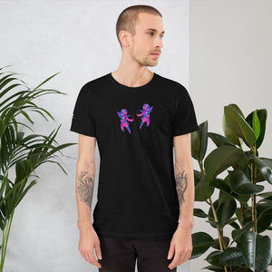 Offbeatrip Camo Cupid Short-Sleeve Unisex T-Shirt