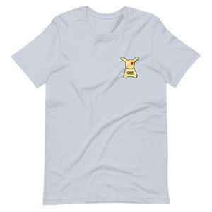 Offbeatrip Crazy Bunny Short-Sleeve Unisex T-Shirt