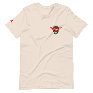 Offbeatrip Camo Skull Short-Sleeve Unisex T-Shirt