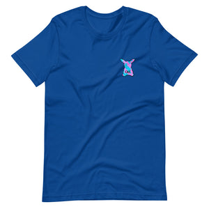 Offbeatrip Colorful Bunny Short-Sleeve Unisex T-Shirt