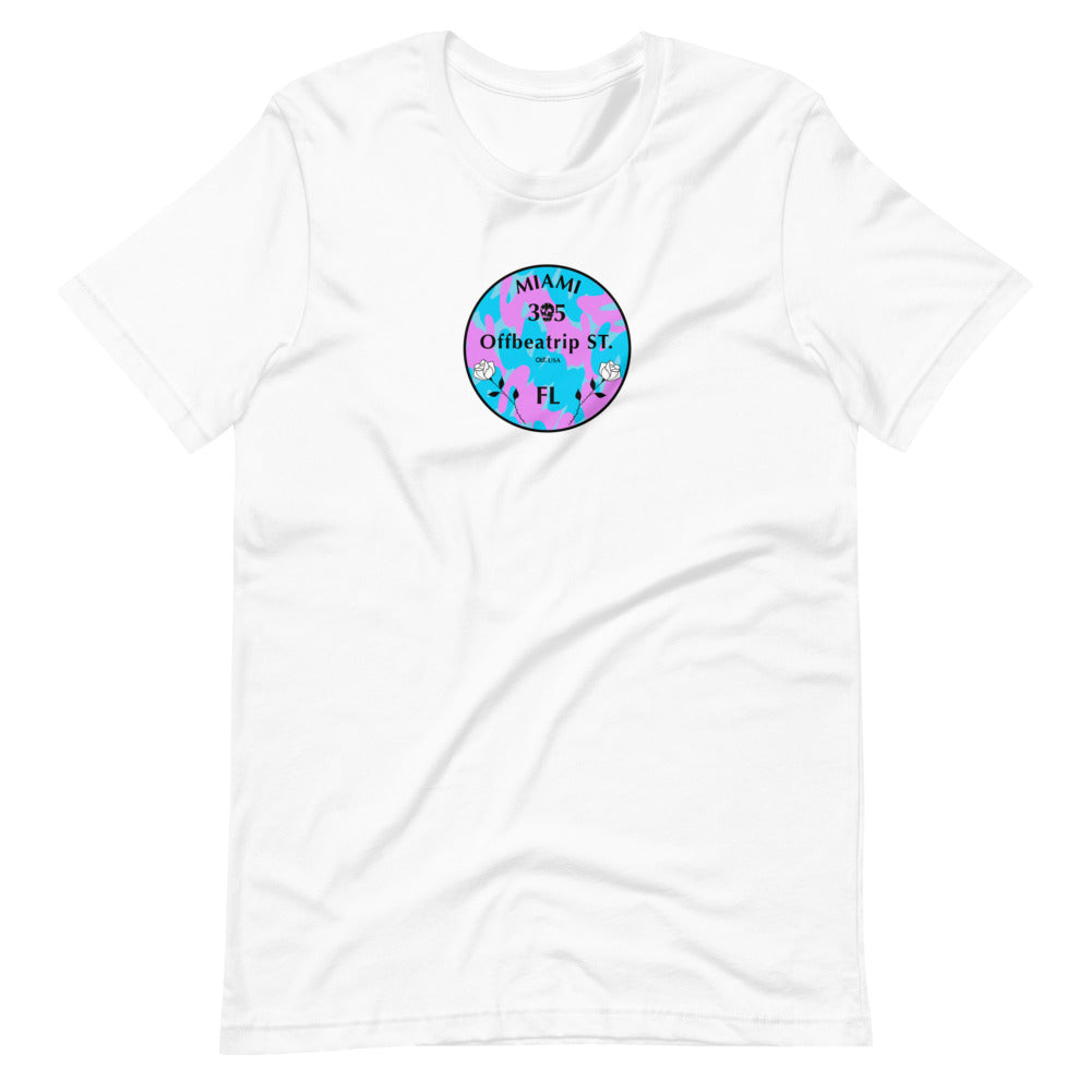 Offbeatrip Miami inspired Short-Sleeve Unisex T-Shirt