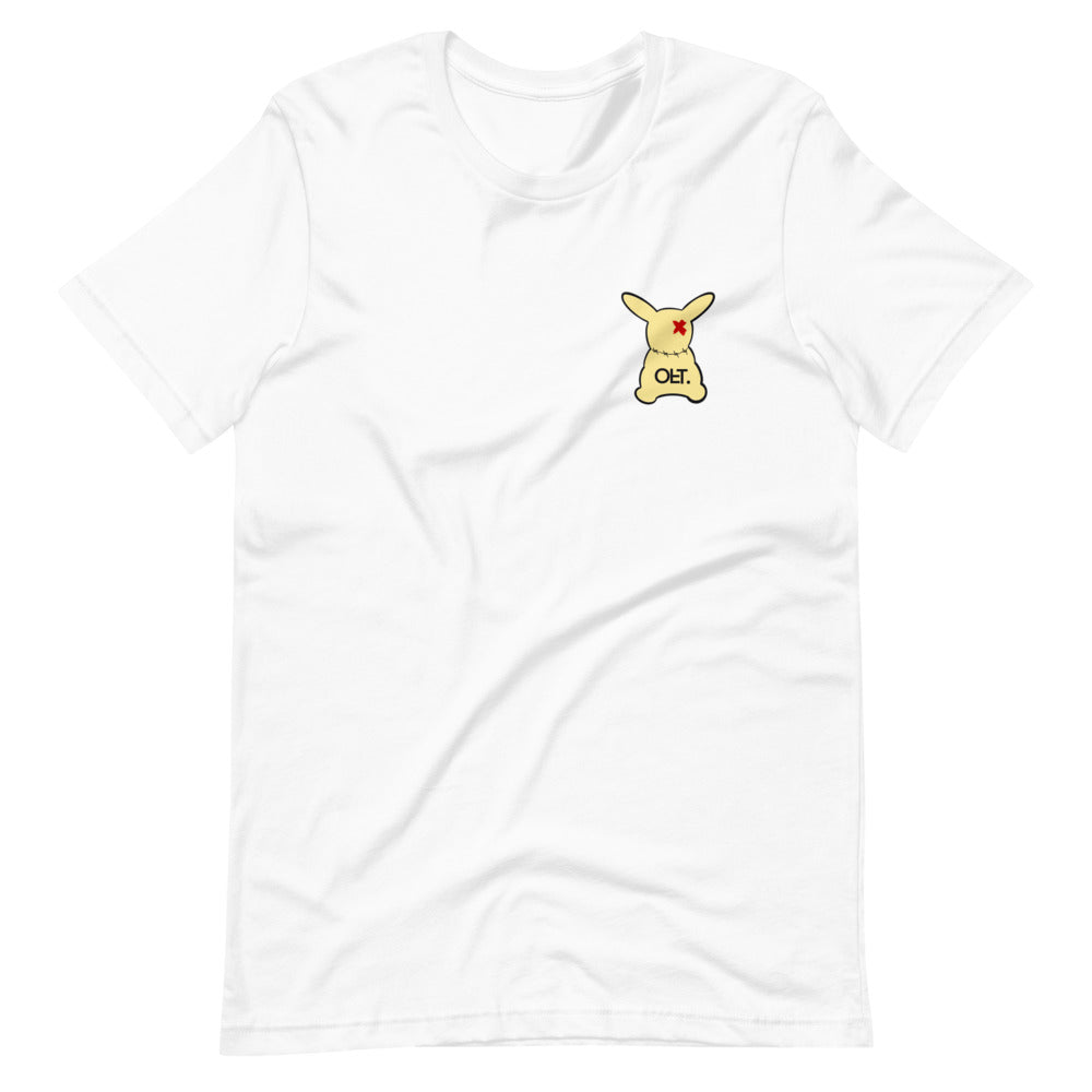 Offbeatrip Crazy Bunny Short-Sleeve Unisex T-Shirt