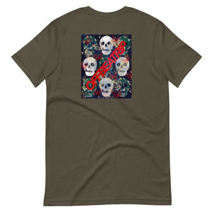 Offbeatrip Skulls Short-Sleeve Unisex T-Shirt